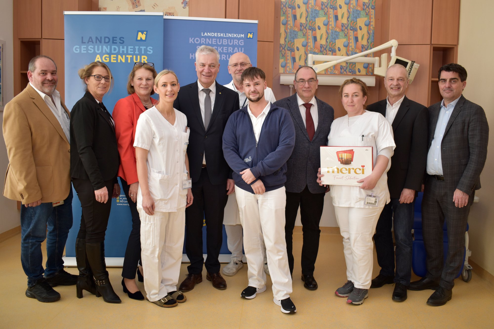 Guppenbild beim Besuch auf der Gynäkologie