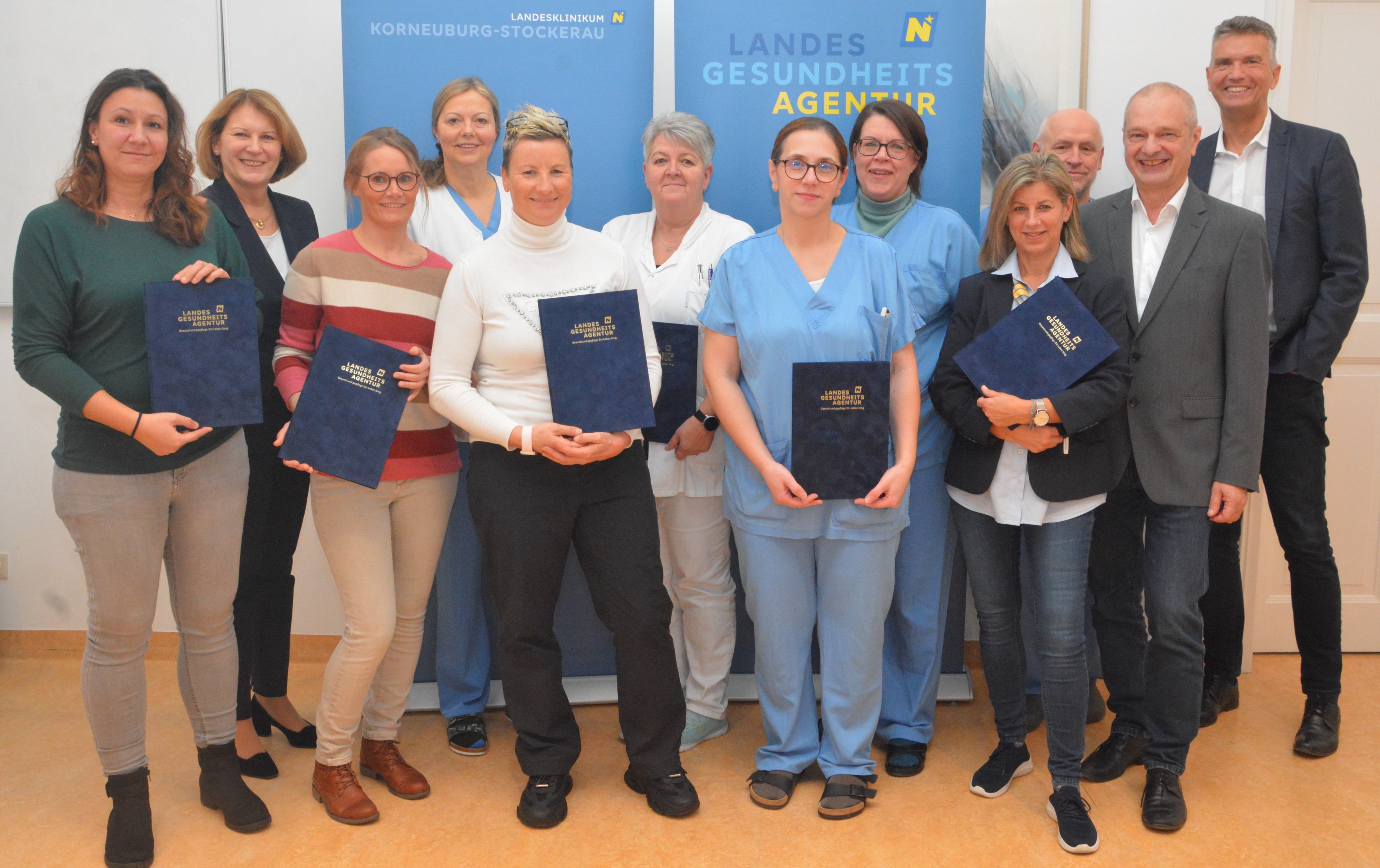 Mitarbeiterehrung am Klinikstandort Korneuburg