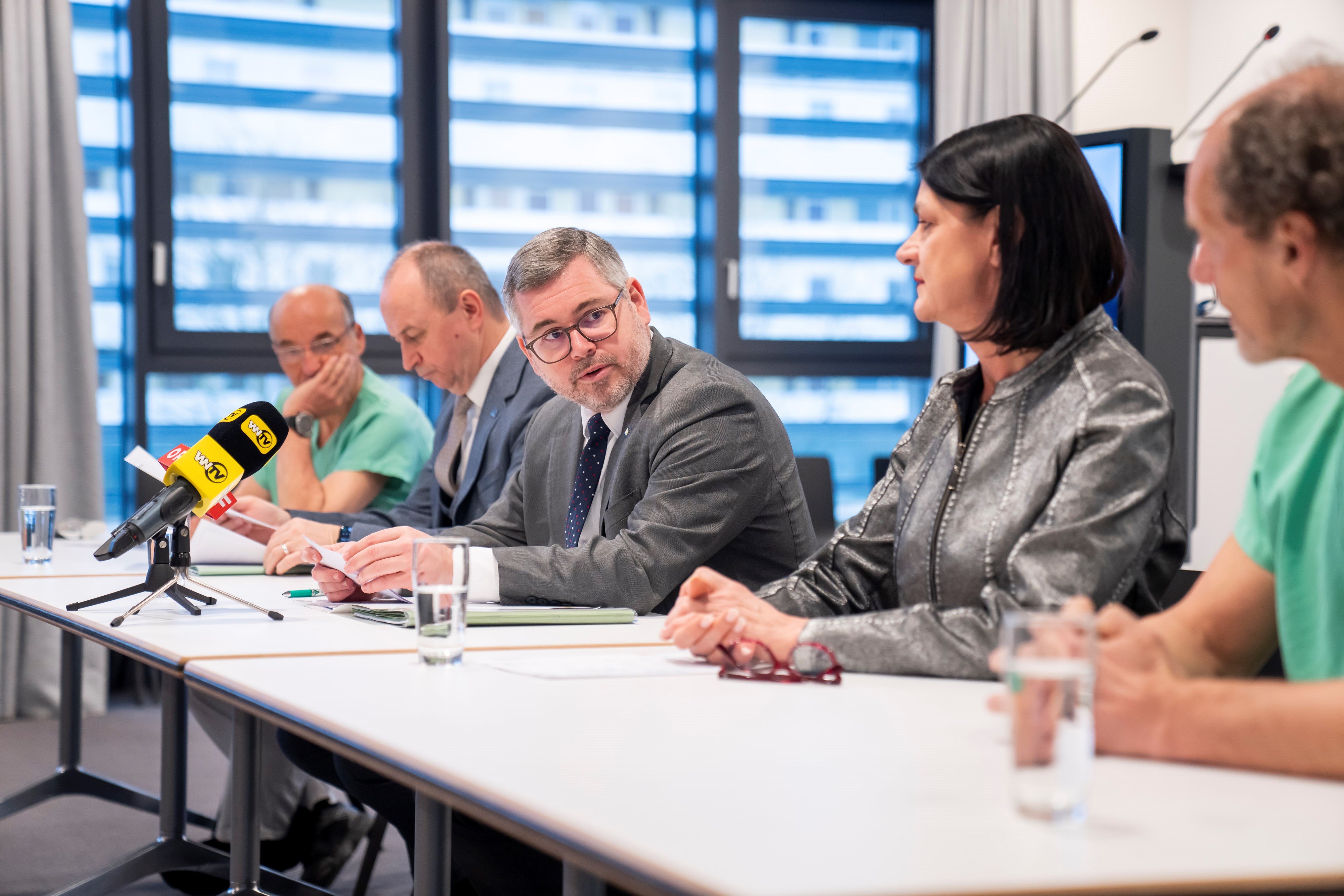 Pressekonferenz zum Thema Zukunft in den NÖ Kliniken